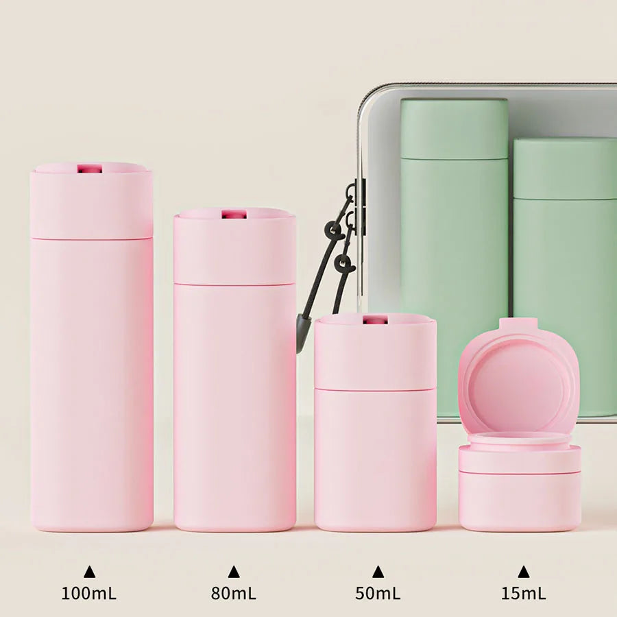 Travel-sized Cosmetic Bottle Set